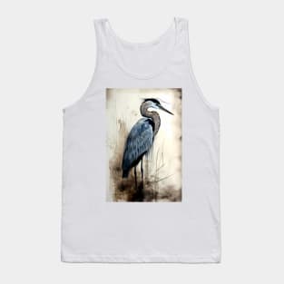 Great Blue Heron Tank Top